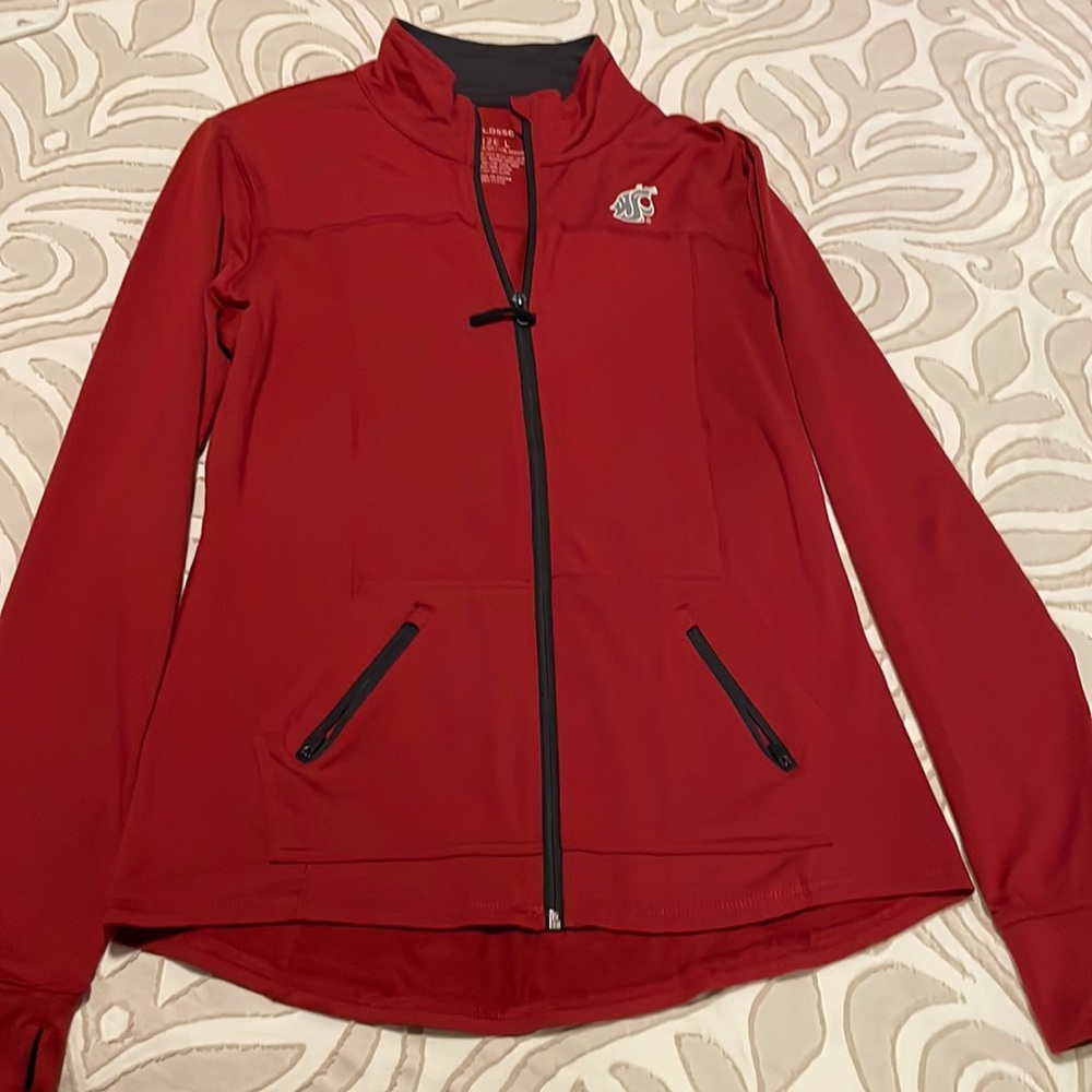 Washington State University WSU Coug Zip Up Jacket